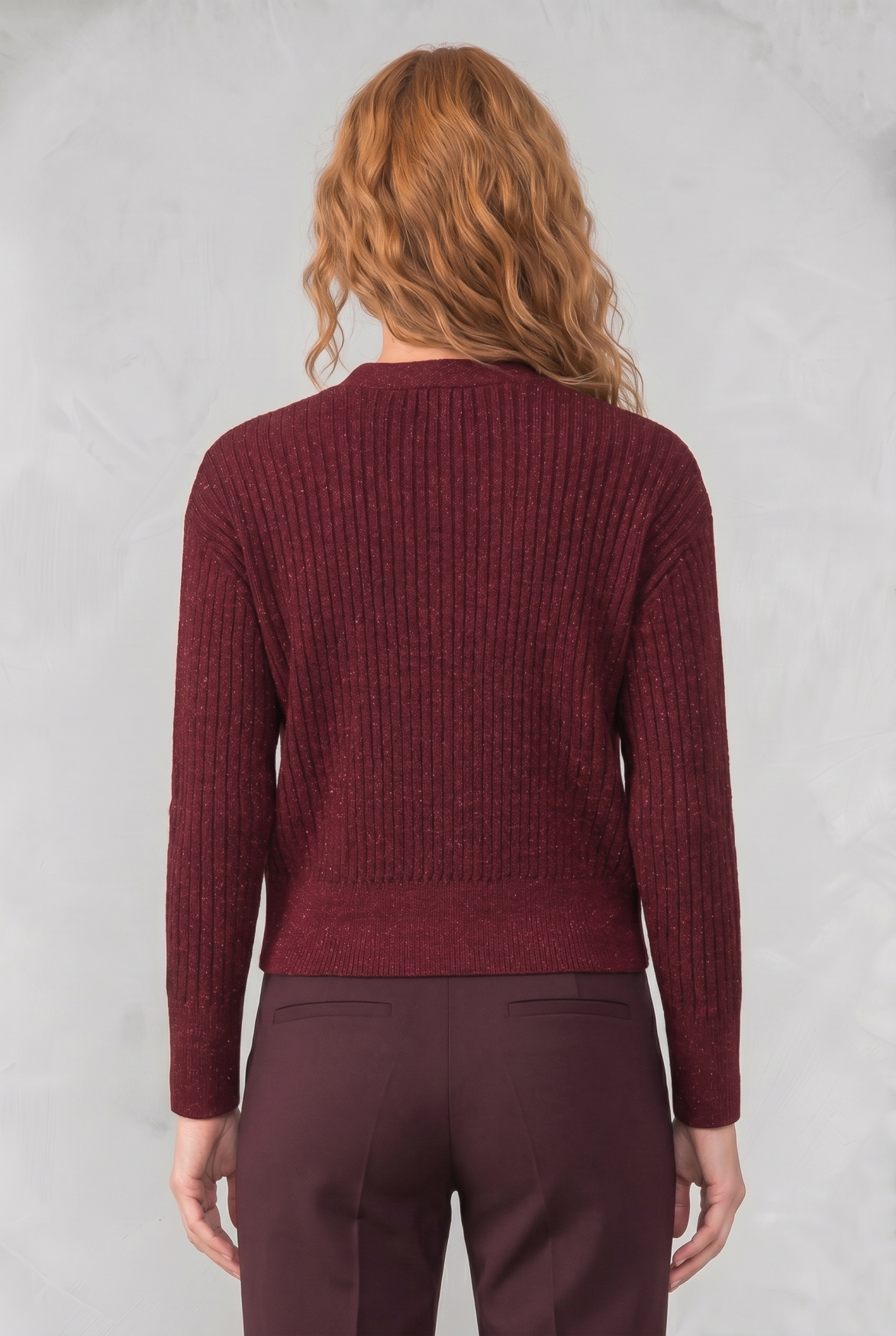 Rosie Cardigan | Burgundy