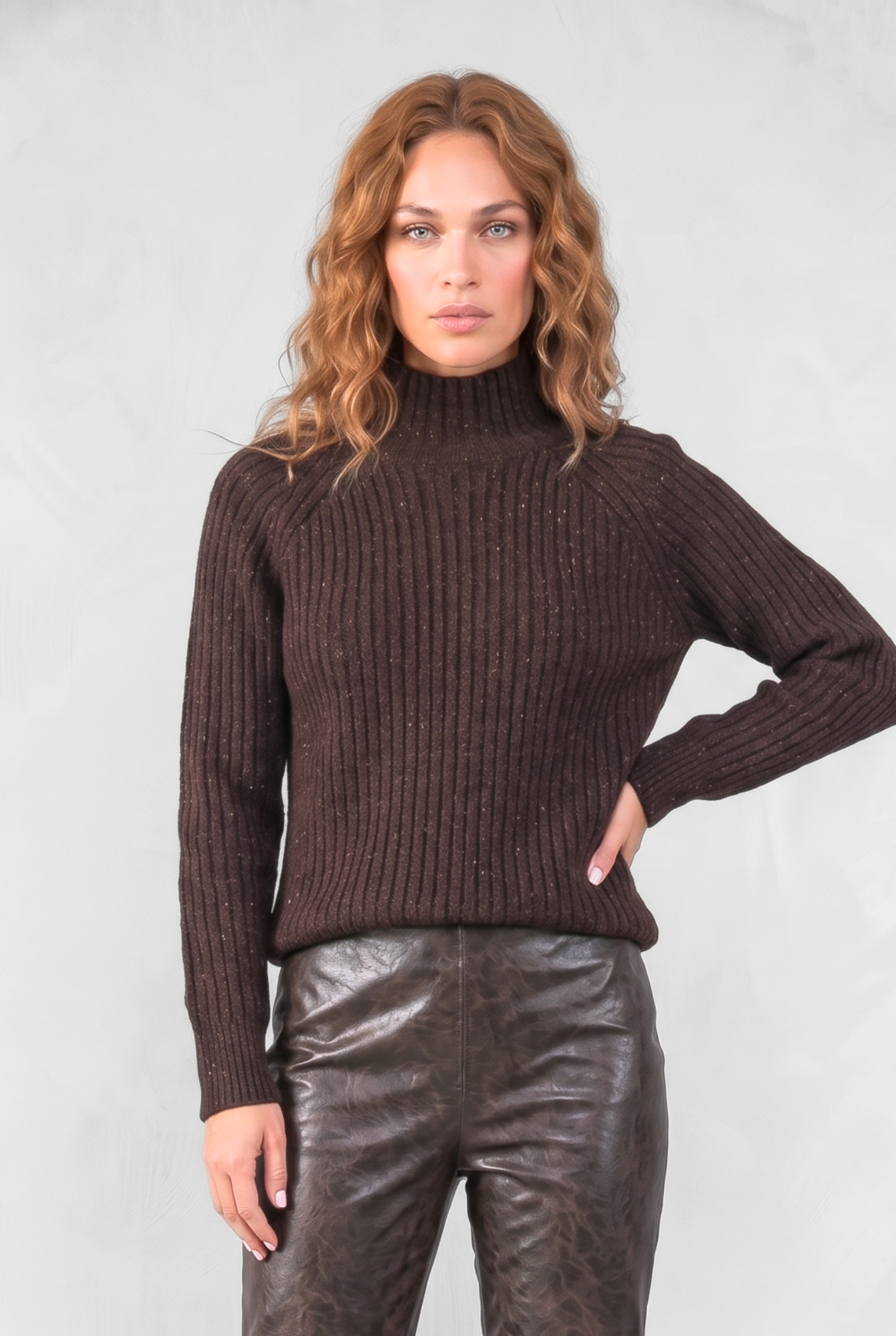 Lize Pullover | Brown