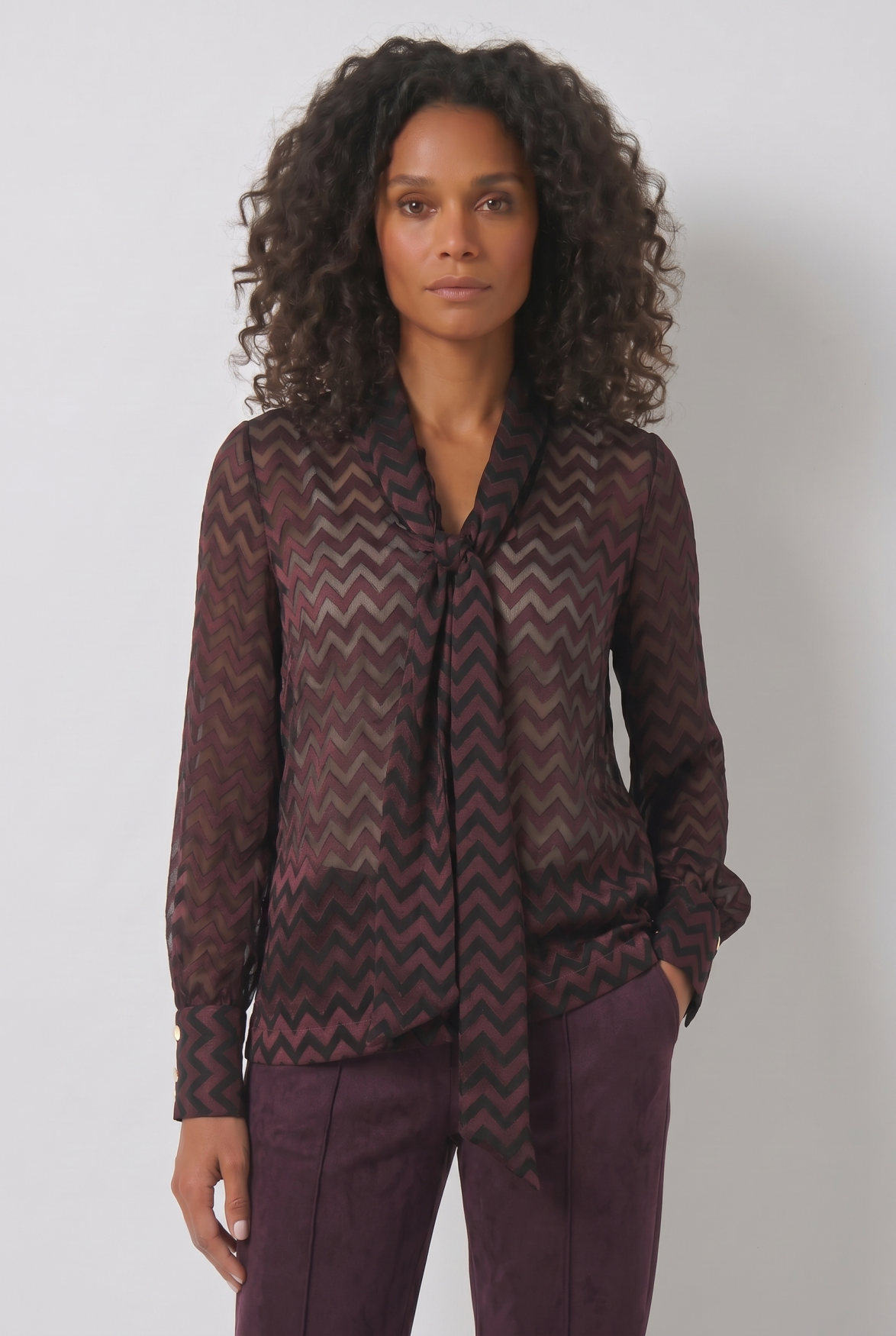 Angel Blouse | Burgundy