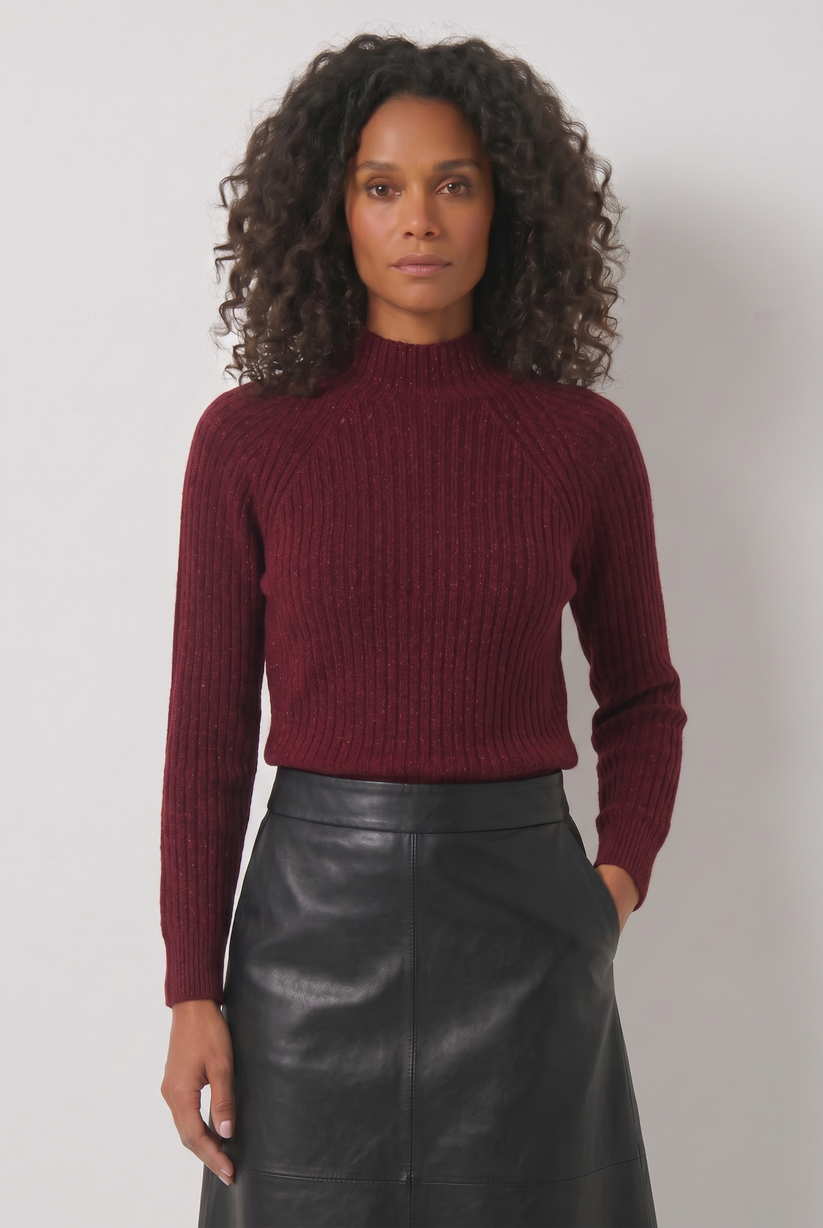 Lize Pullover | Burgundy