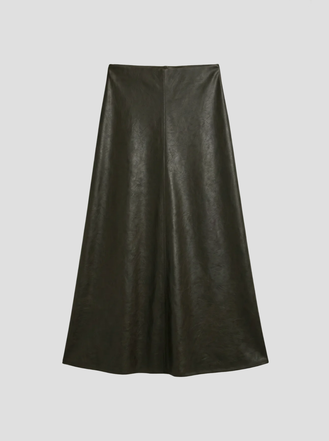 BR&DY Sky Skirt in army – rok plat gelegd, volledig zichtbaar