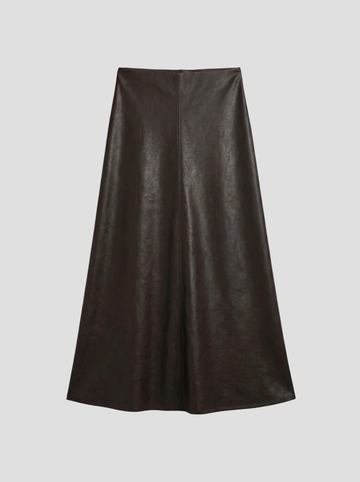 BR&DY Sky Skirt in bruin – rok plat gelegd, volledig zichtbaar