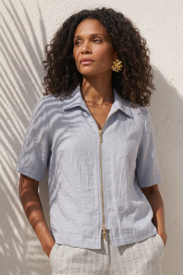 Ize Blouse | Light Blue