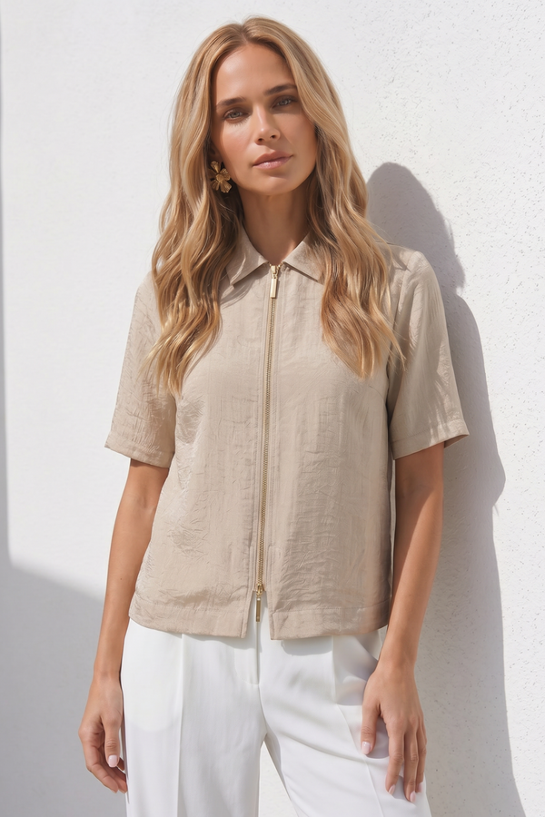 Ize Blouse | Gold