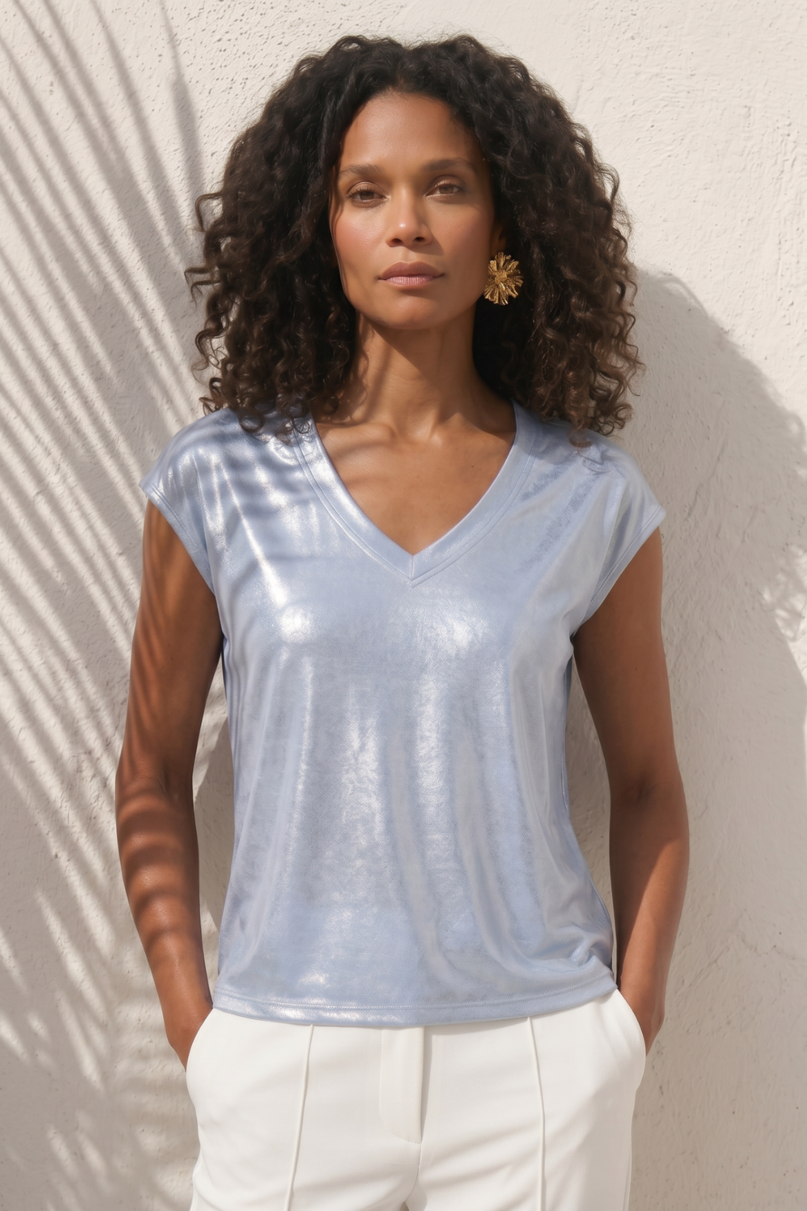 Eva Top | Light Blue