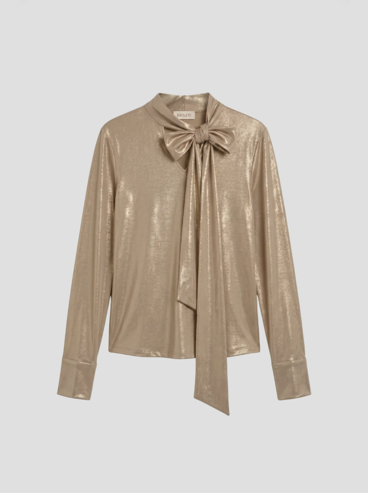 BR&DY Angel Top in goud – top plat gelegd, volledig zichtbaar