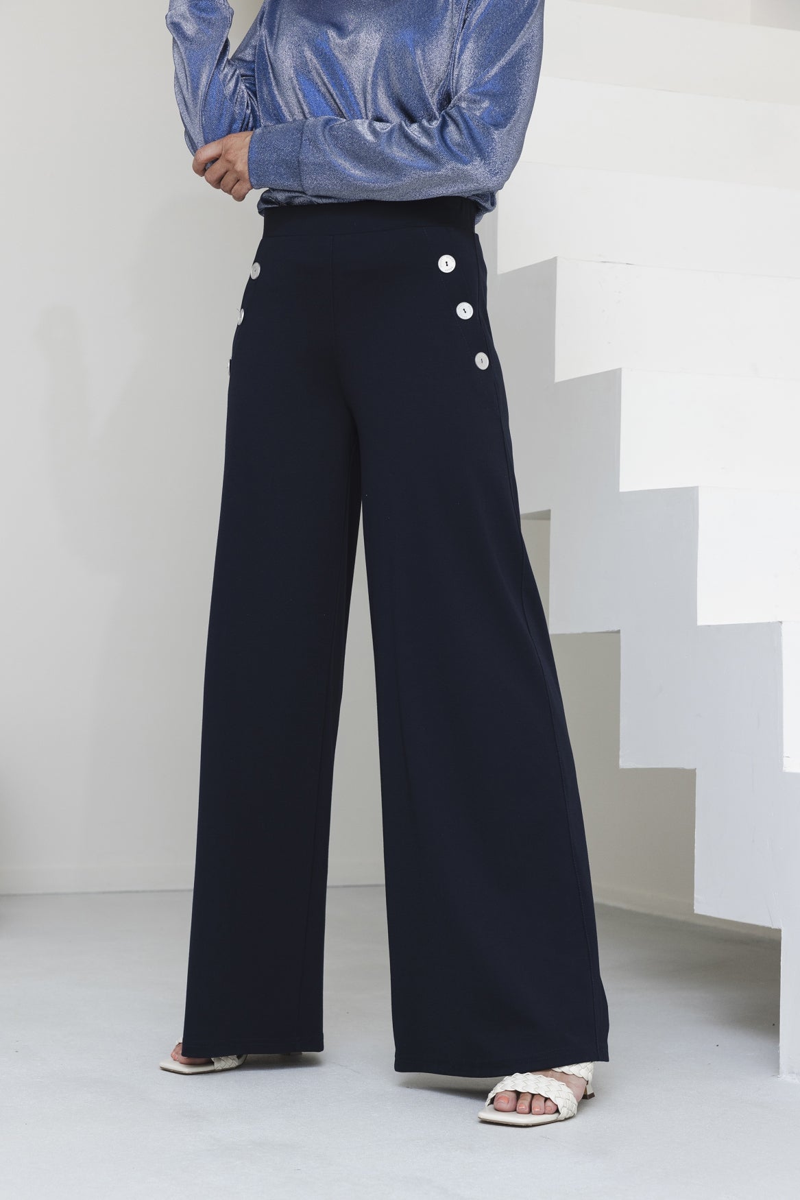 Amber Pants | Navy