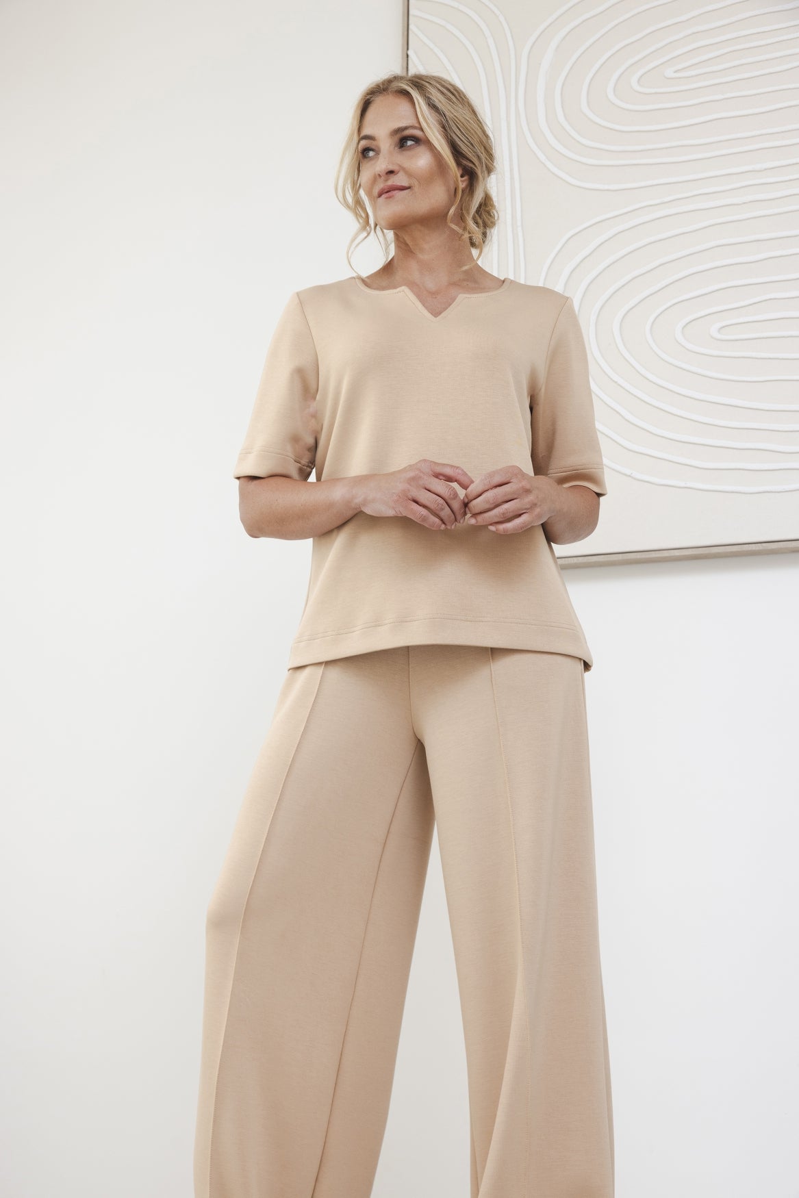 Ava Pants | Warm Sand