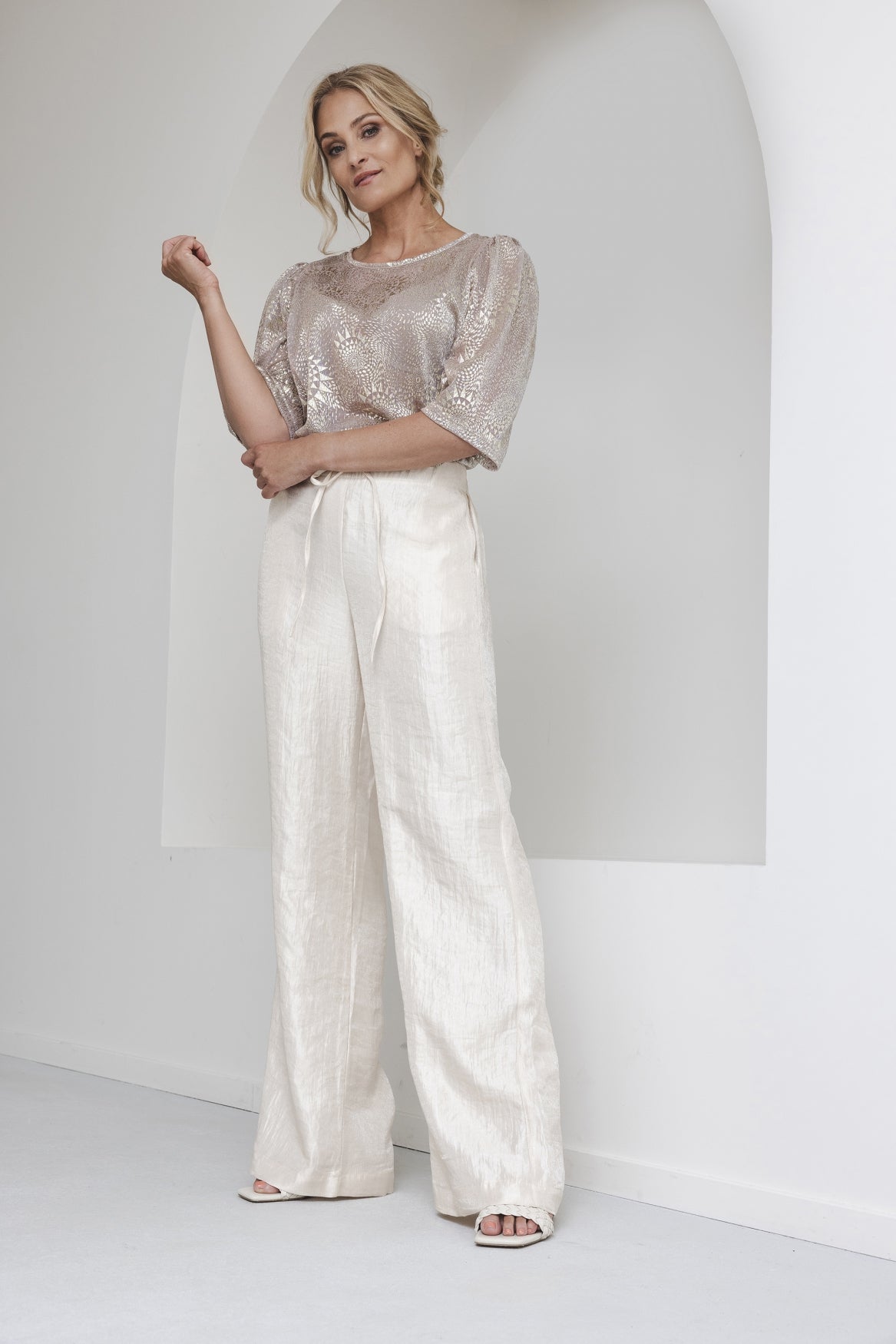 Abby Pants | Ivory