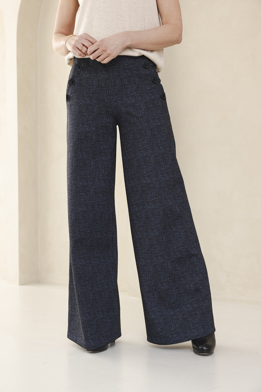 Amberfarbene Hose | Jeans