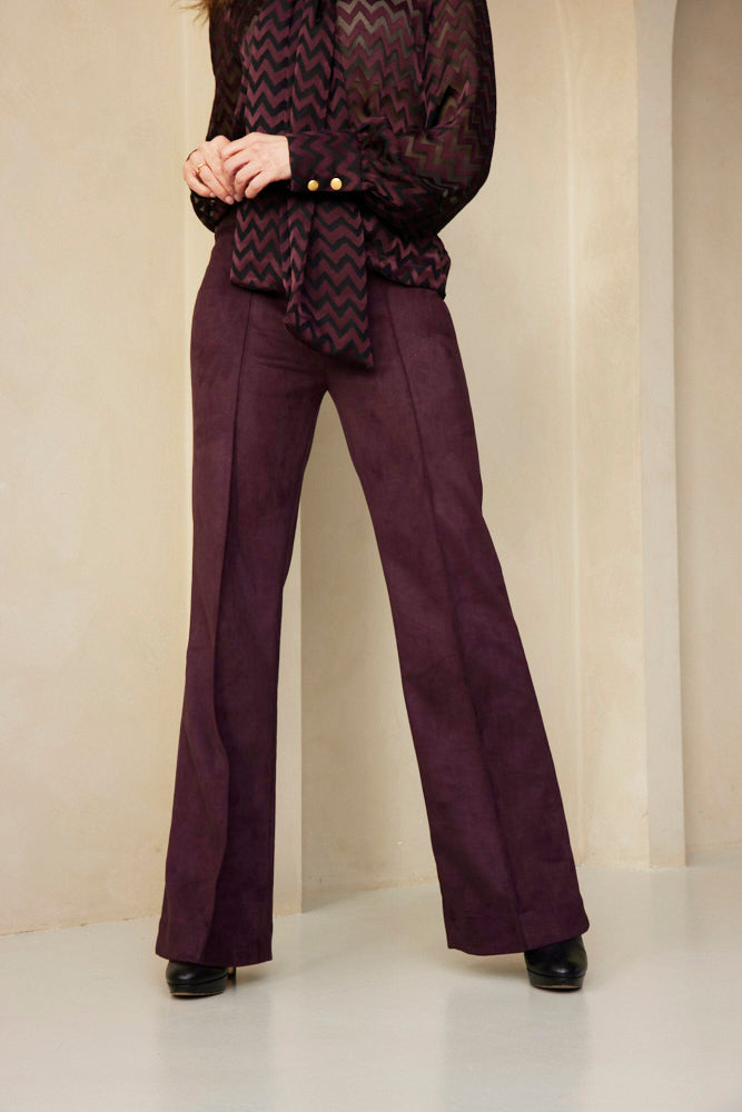 Sage Pants | Burgundy