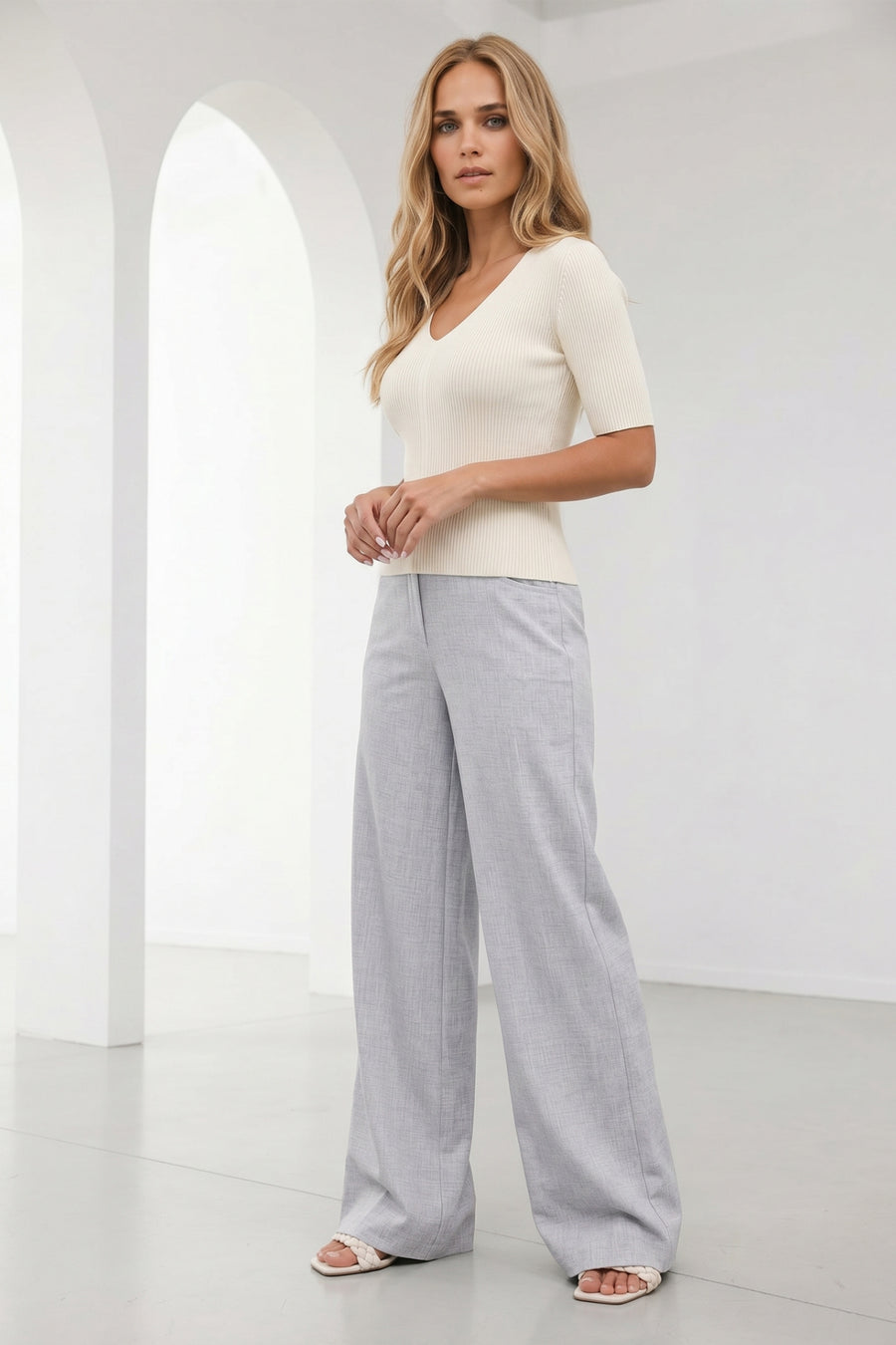 Mila Pants | Light Blue