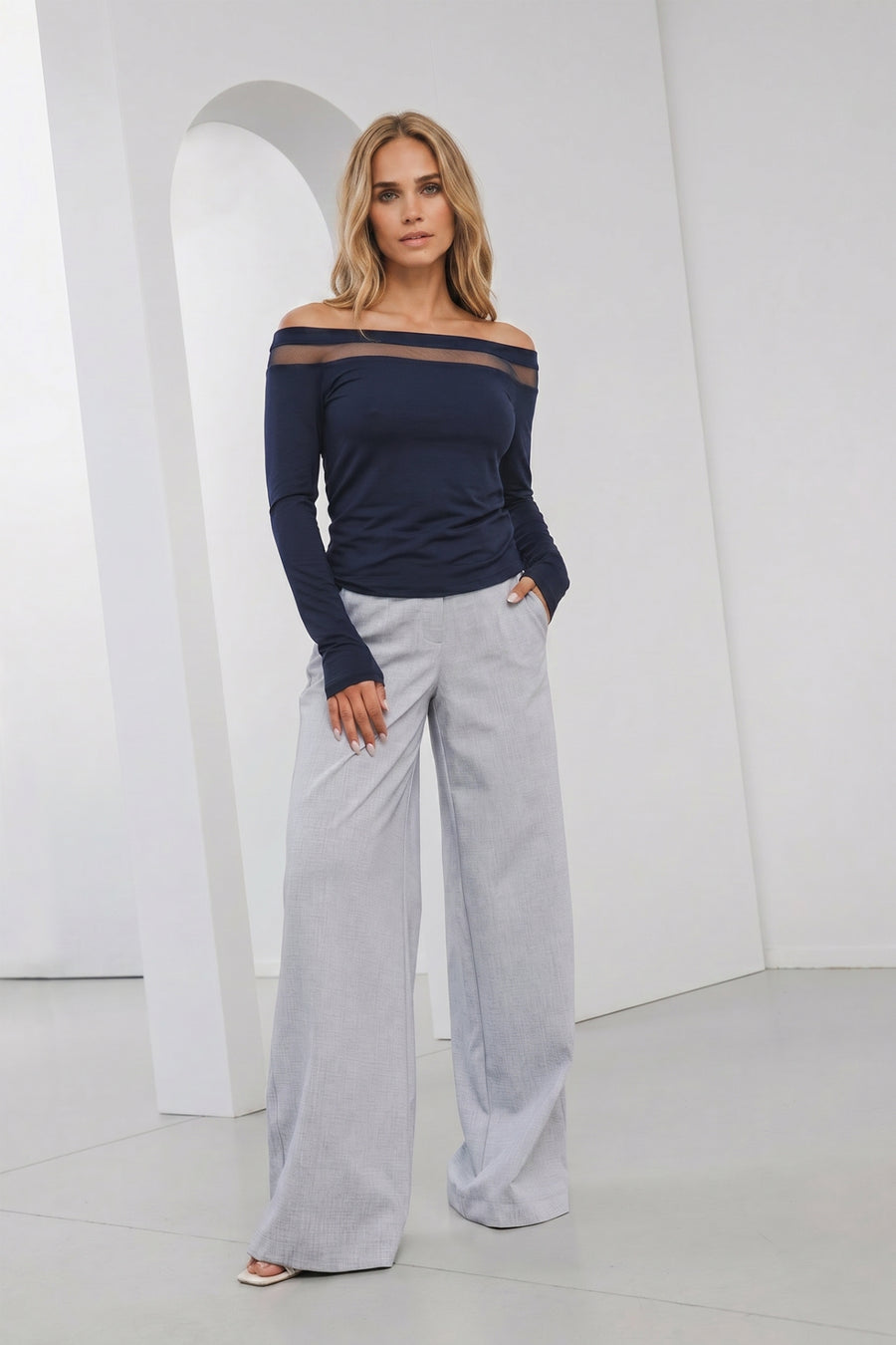 Mila Pants | Light Blue