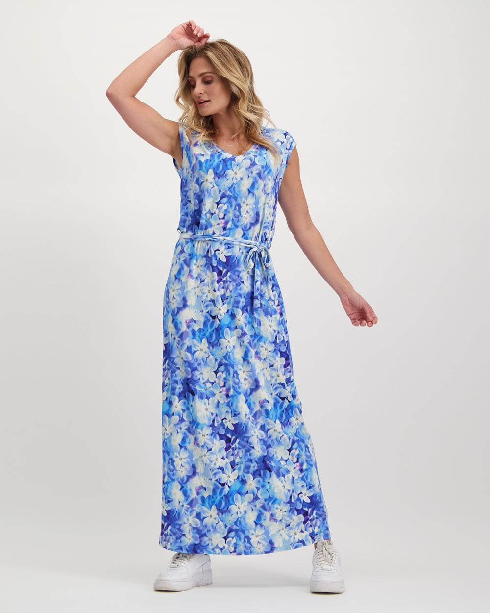 Flower Dress | Blue