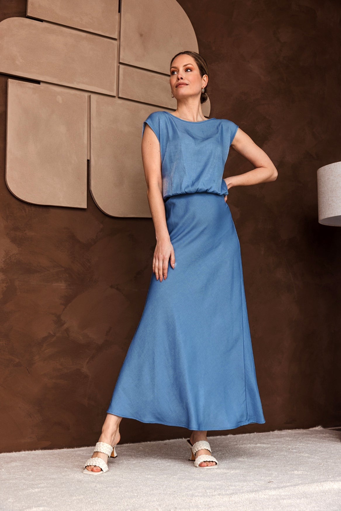 Eden Dress | Blue
