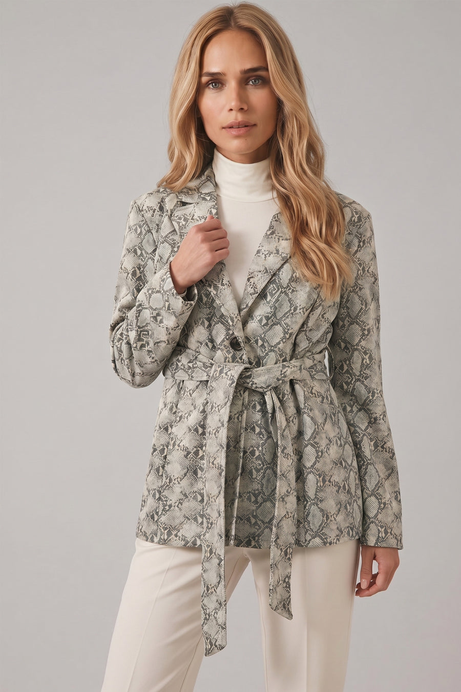Faya Blazer | Grey