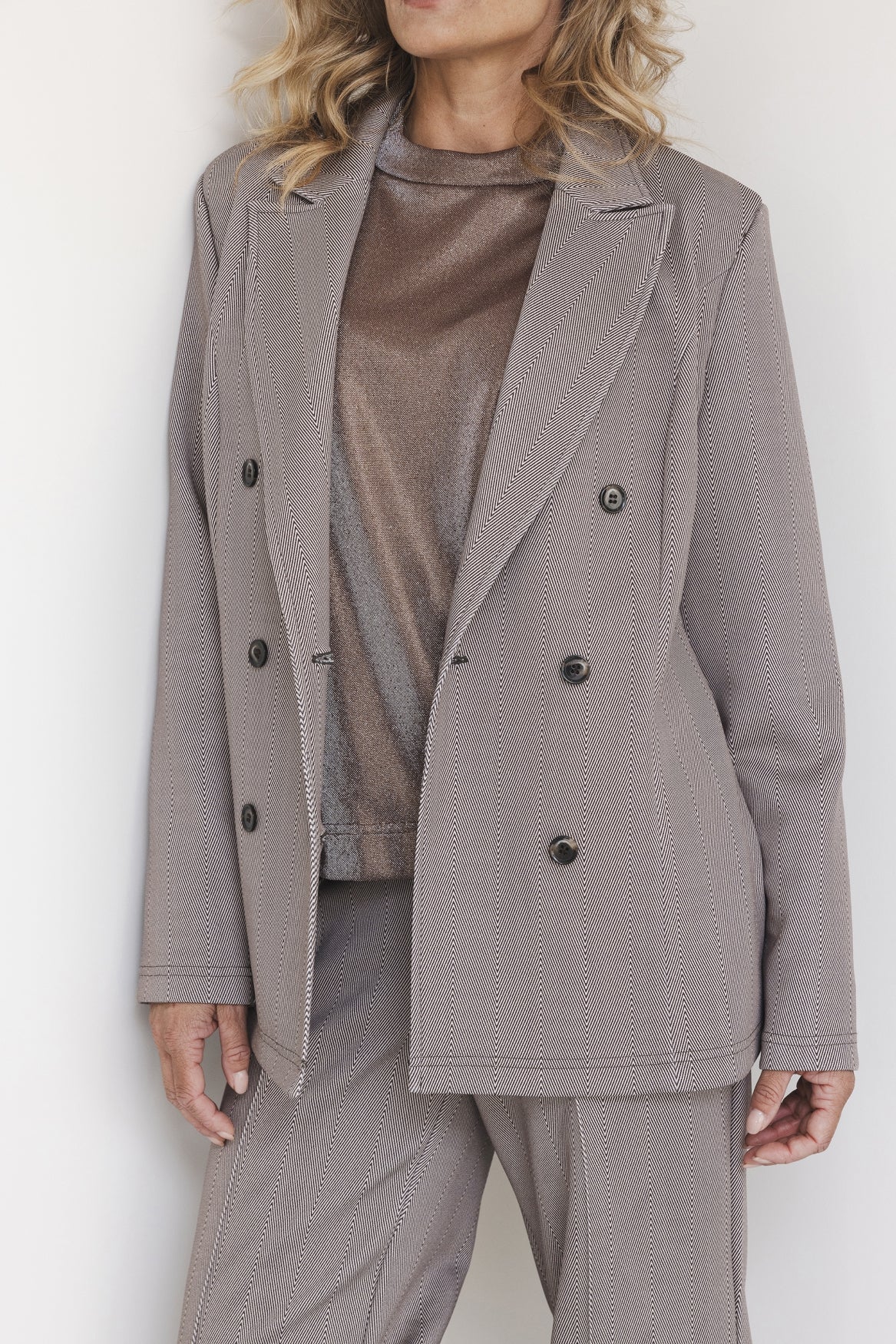 Clover Blazer | Brown