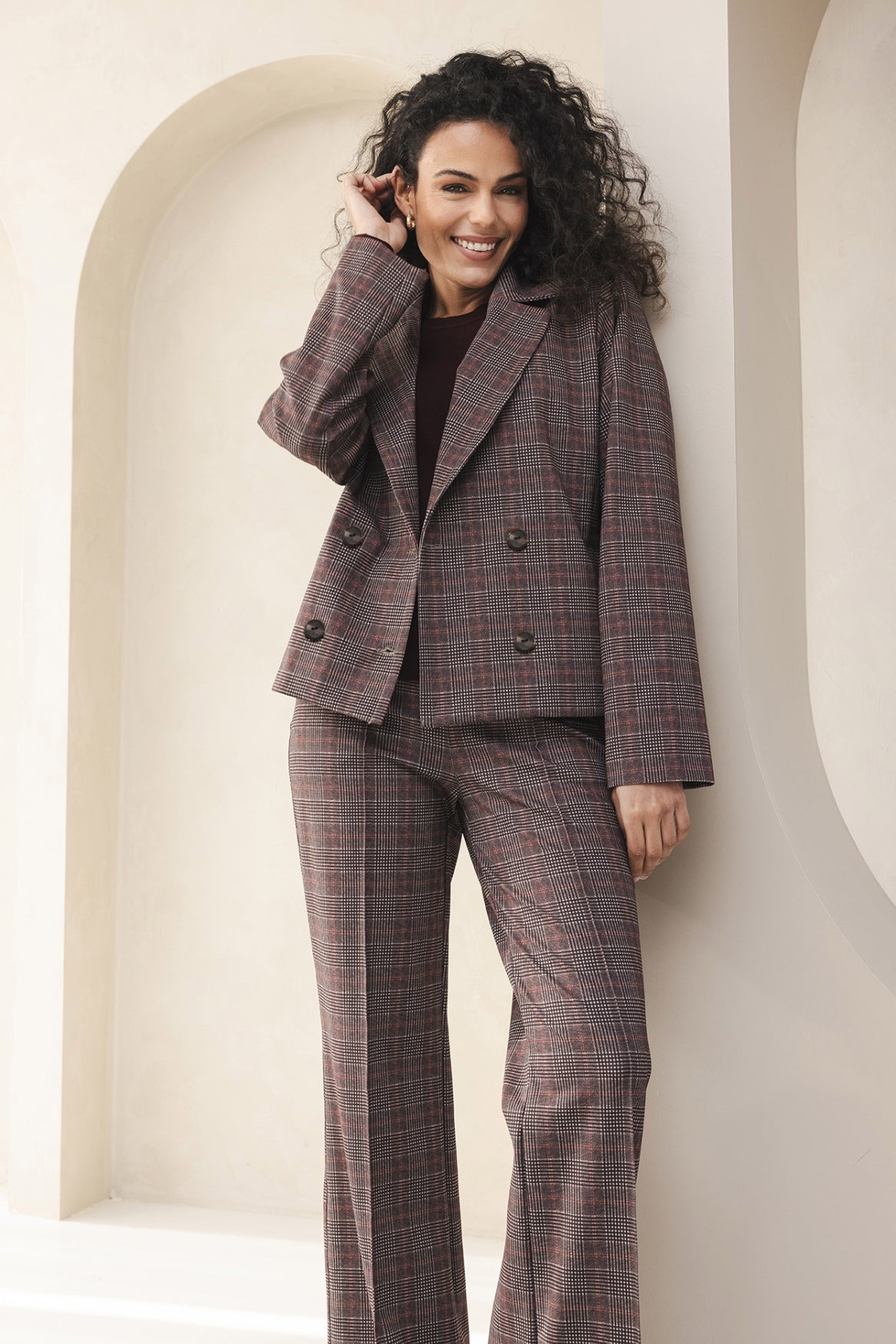 Mary-Jacke | Burgunderrot