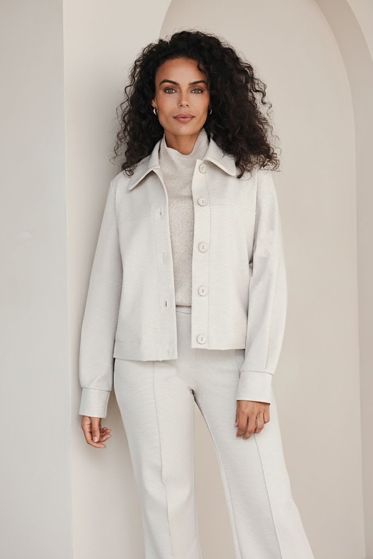 Amy Jacket | Ivory