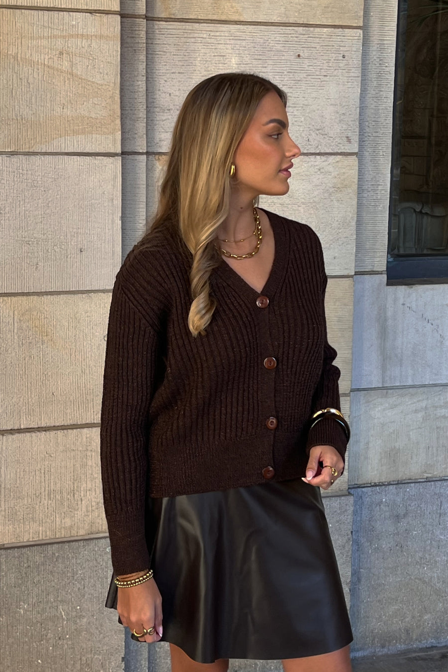 Rosie Cardigan | Braun