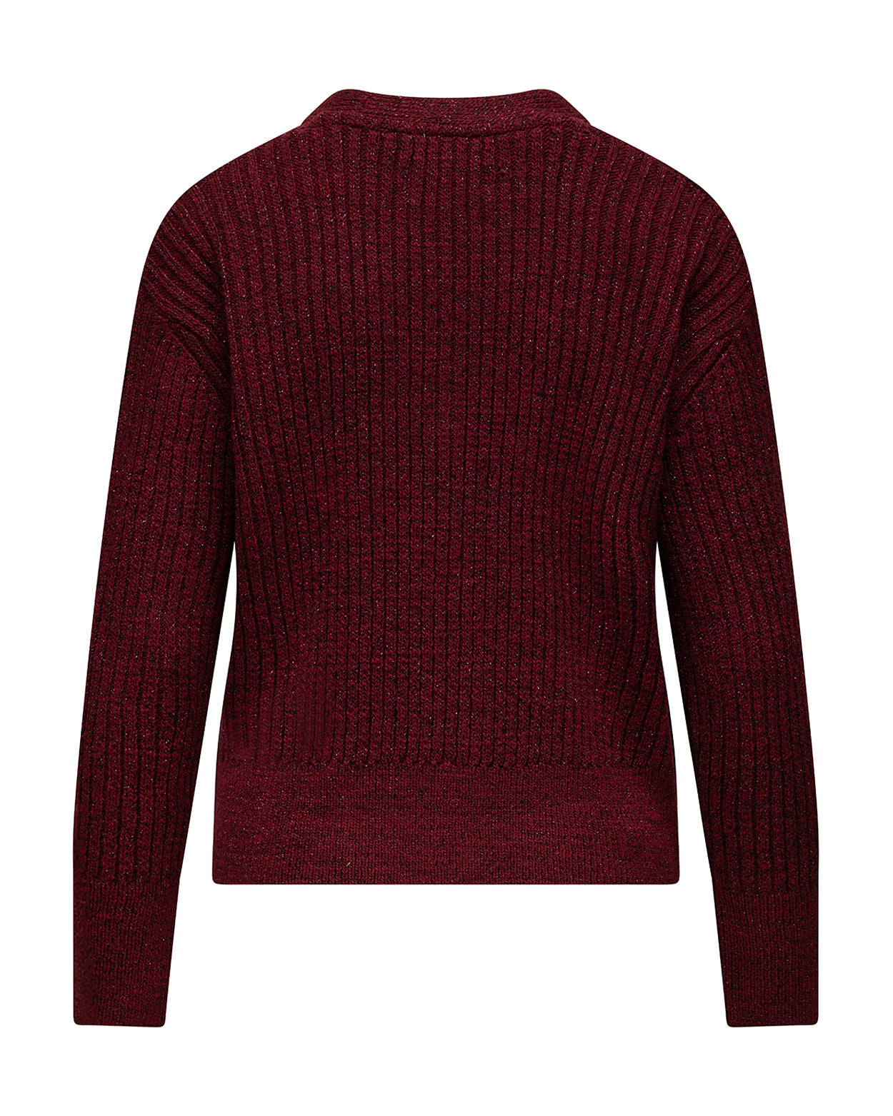 Rosie-Strickjacke | Burgunderrot