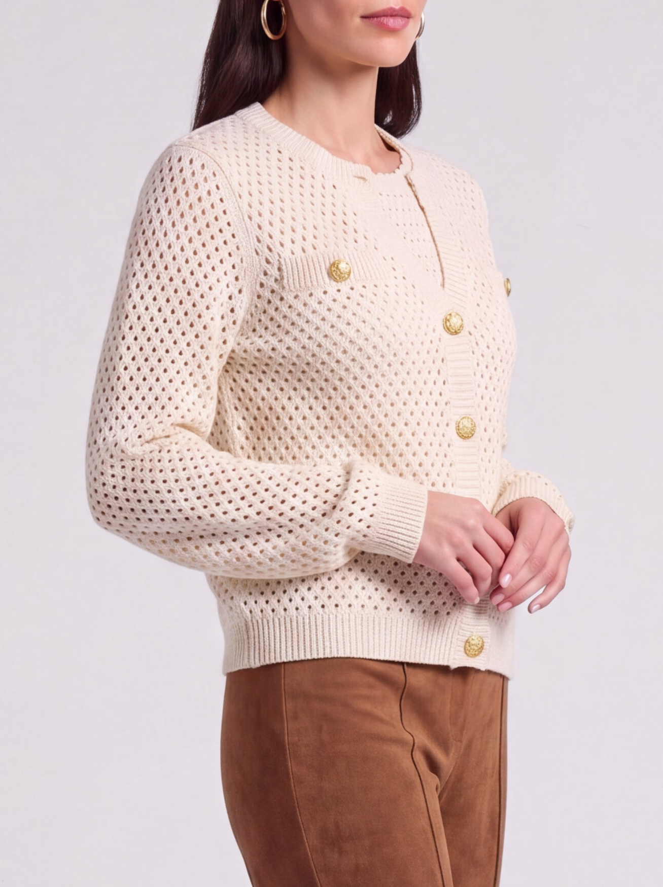 Donna Cardigan | Ecru