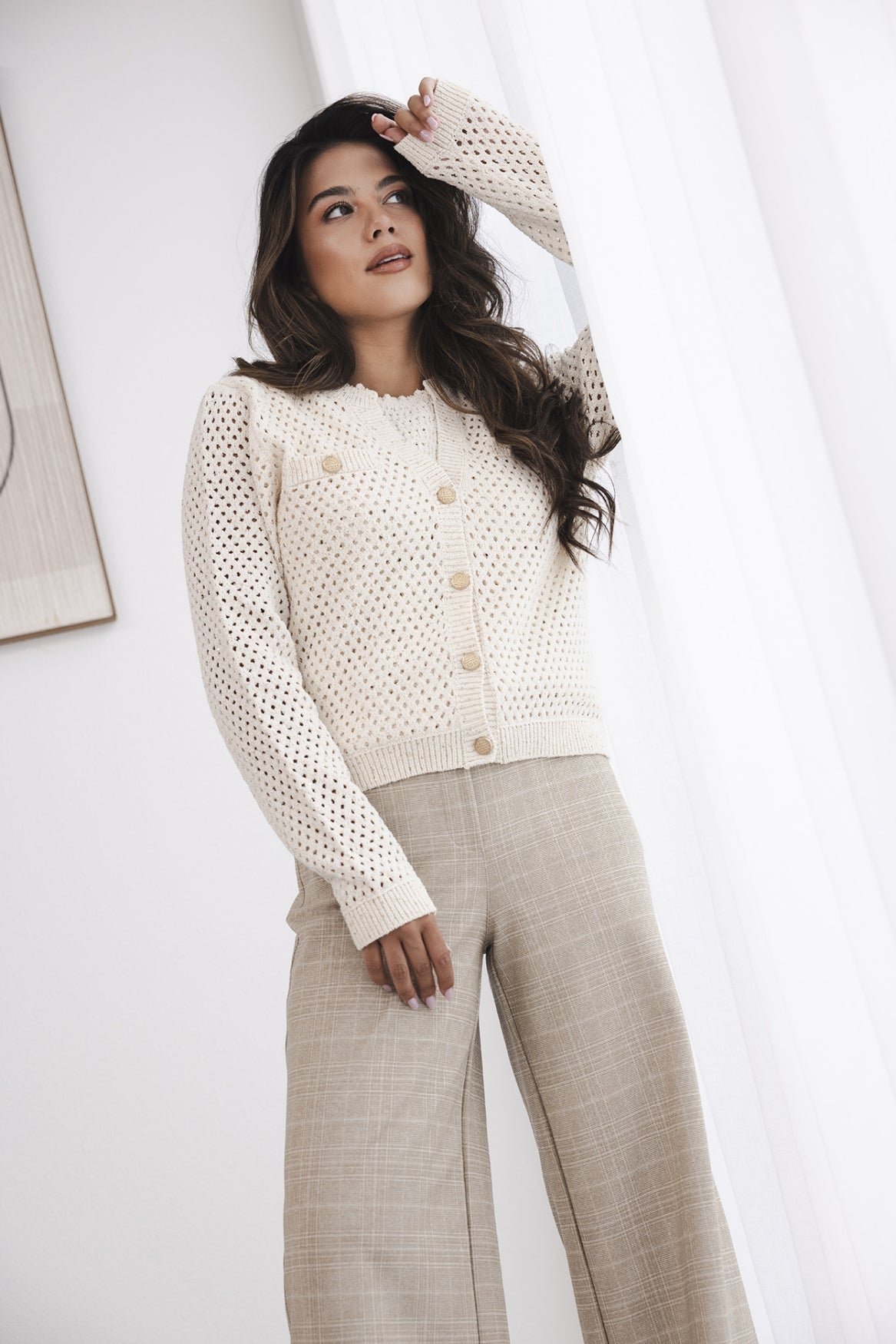 Donna Cardigan | Ecru