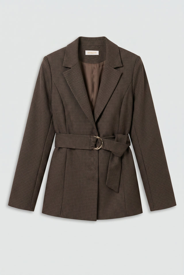 Faya Blazer | Brown