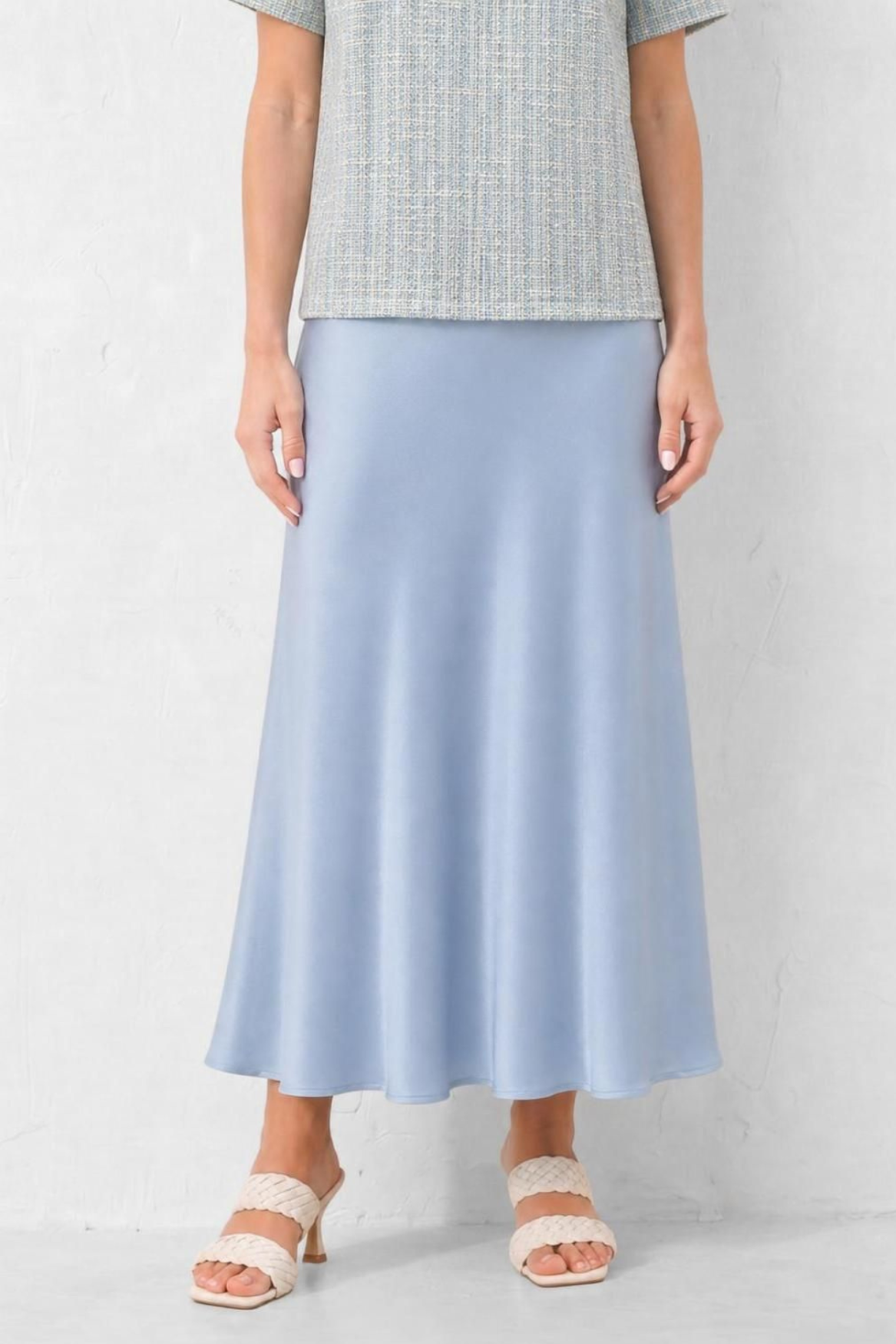 Swing Skirt | Light Blue