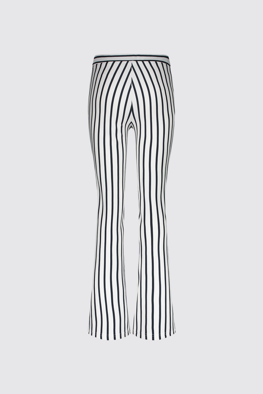 Romee Flared B | White Stripe