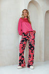 Star Pants | Magenta