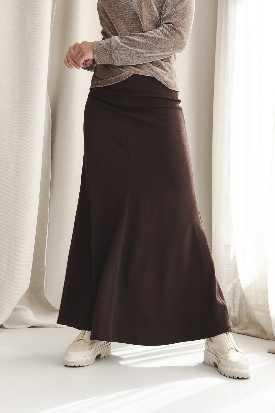 Carbon Skirt | Brown