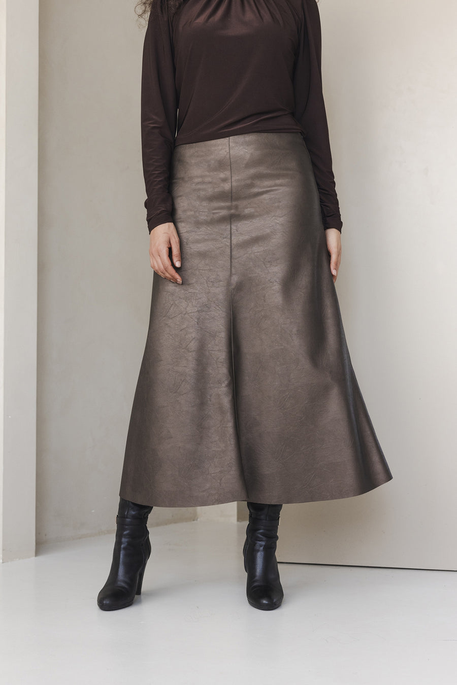 Sky Skirt | Brown