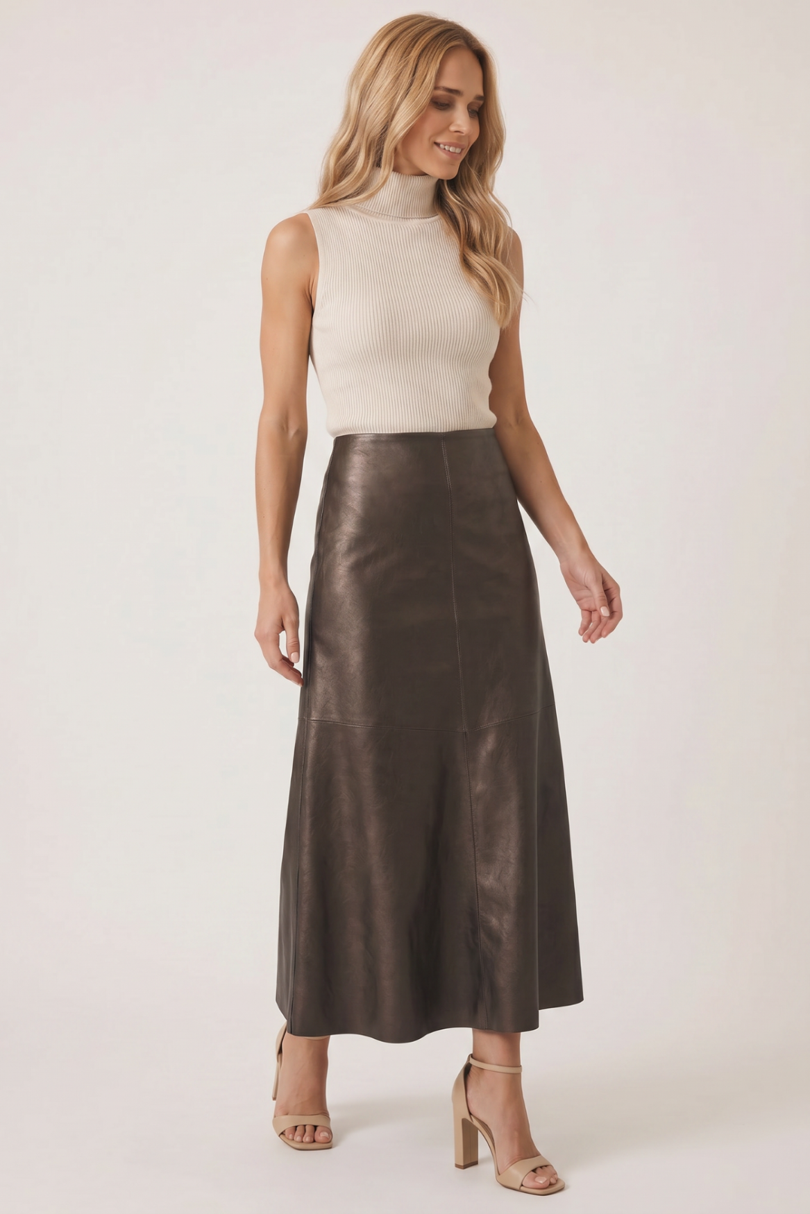 Sky Skirt | Brown