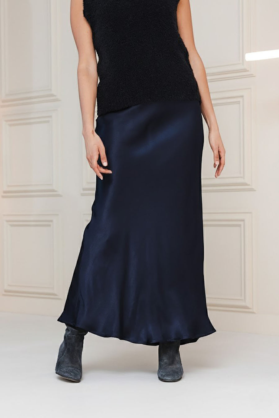 Swing Skirt | Navy