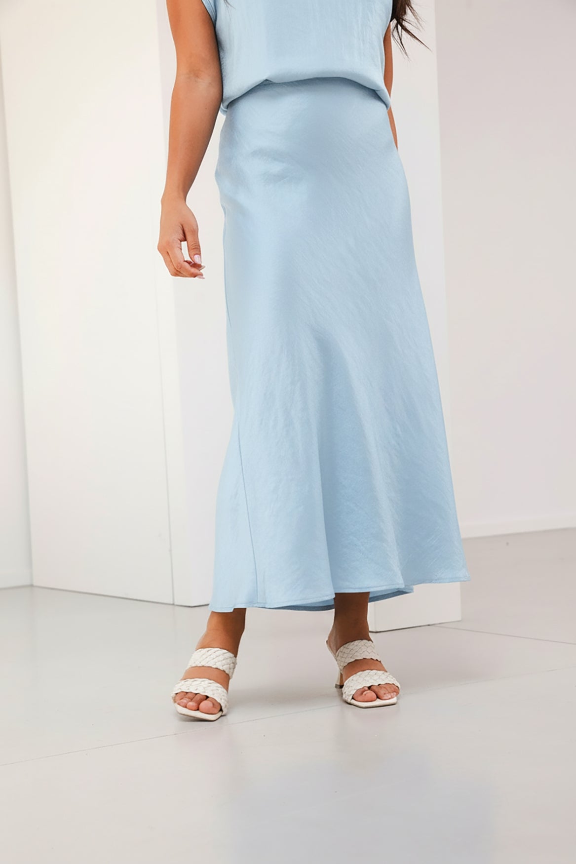 Swing Skirt | Light Blue