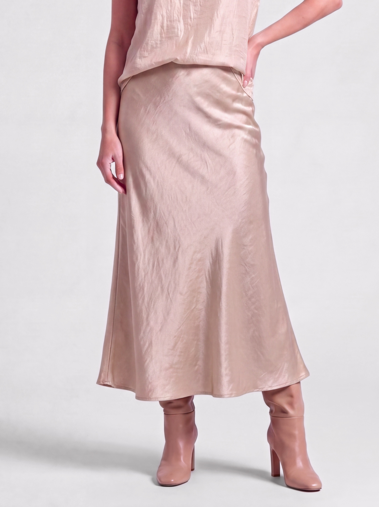 Swing Skirt | Gold