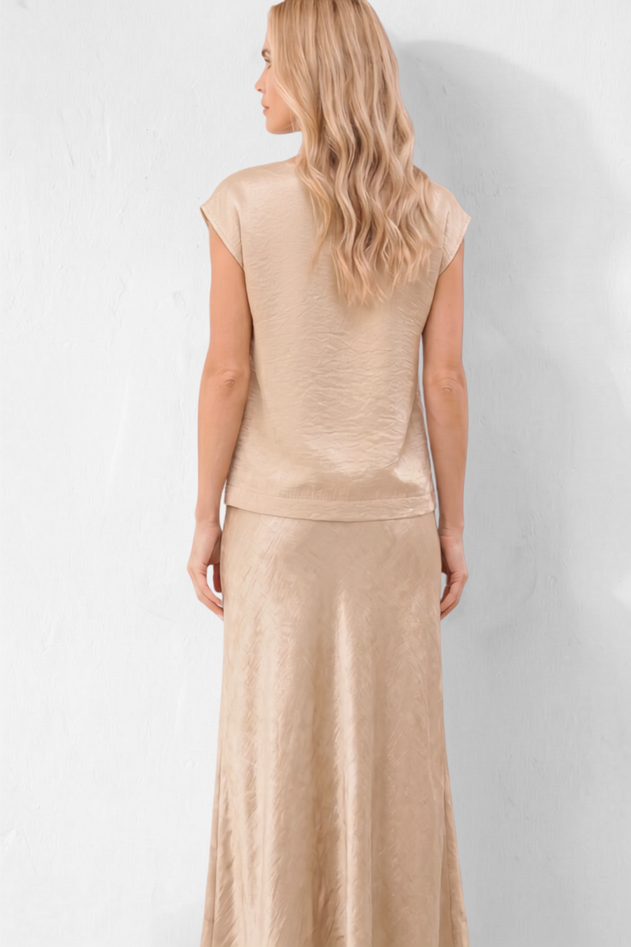 Swing Skirt | Gold