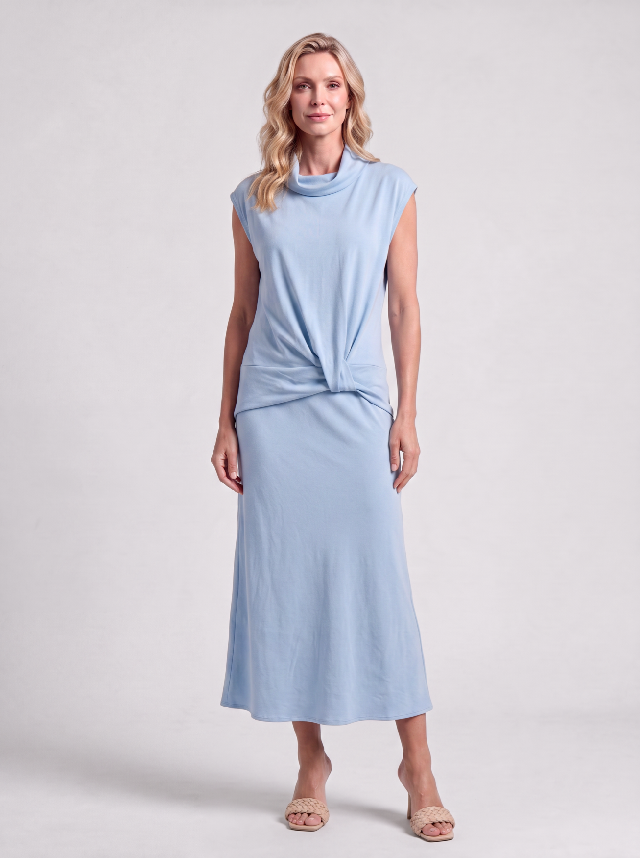 Swing Skirt | Light Blue