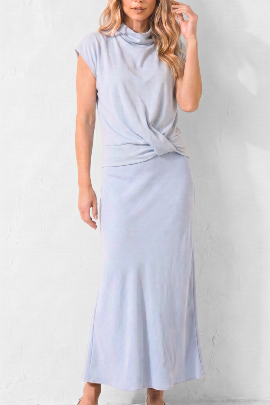 Swing Skirt | Light Blue