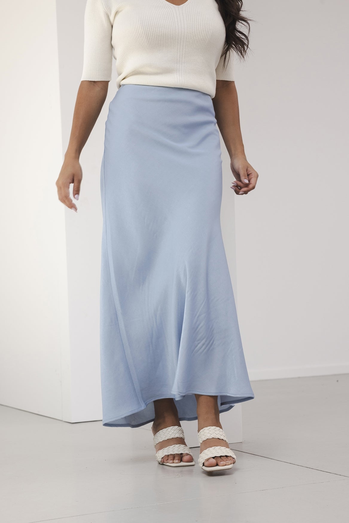 Swing Skirt | Light Blue