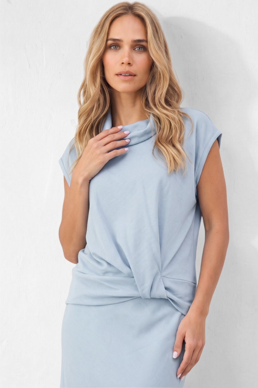 Swing Skirt | Light Blue