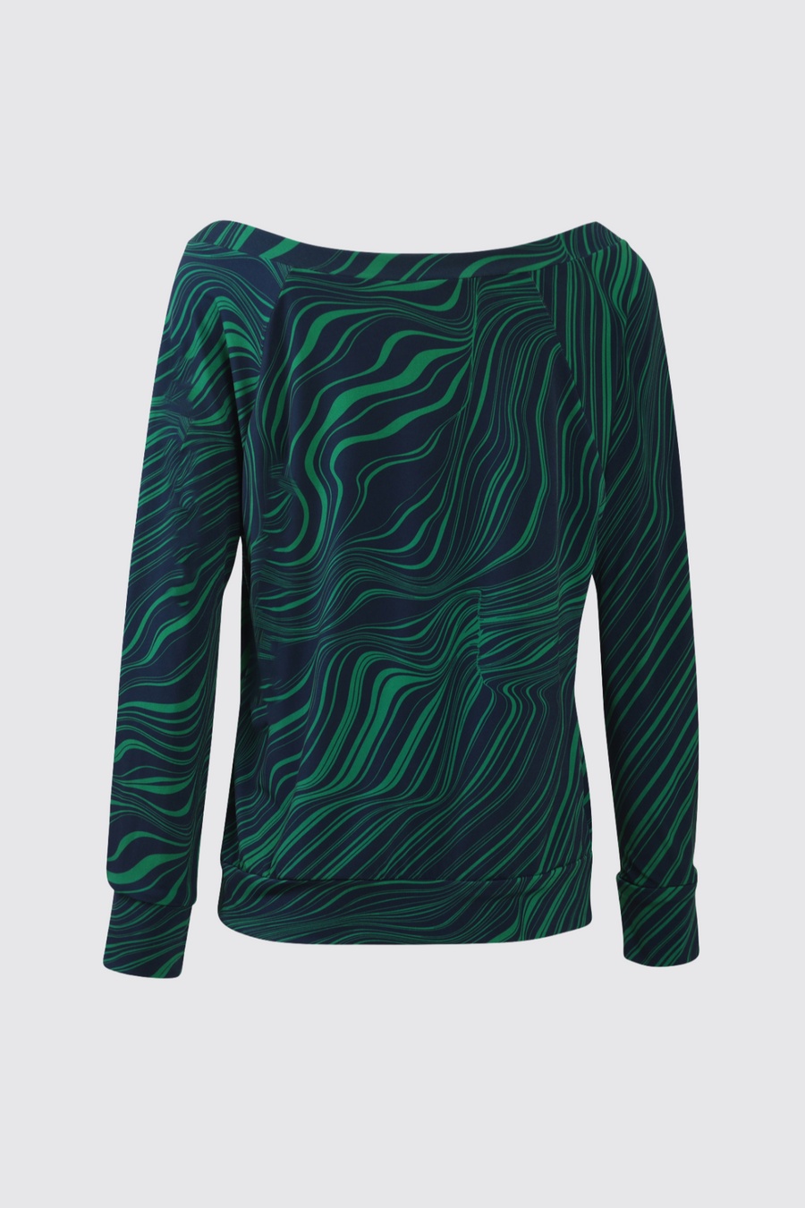 Swirl Sweater | Green