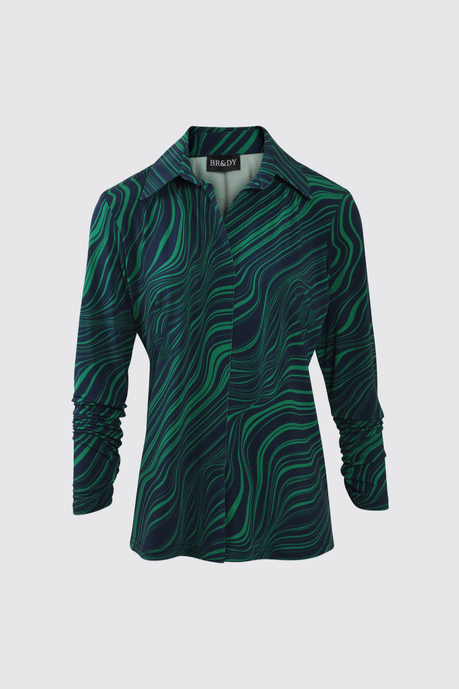 Swirl Blouse | Green