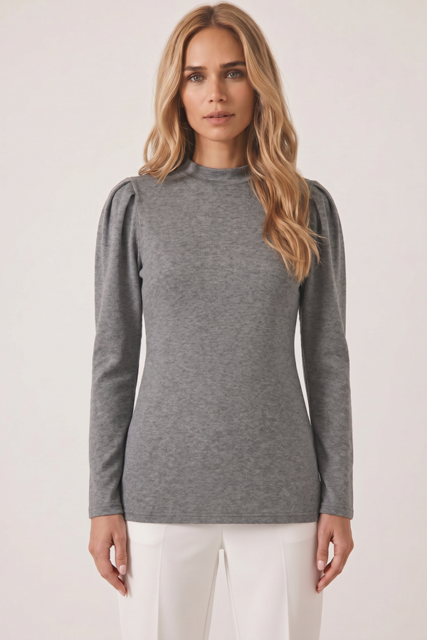 BR&DY Phoebe Pull – dames trui in grijs
