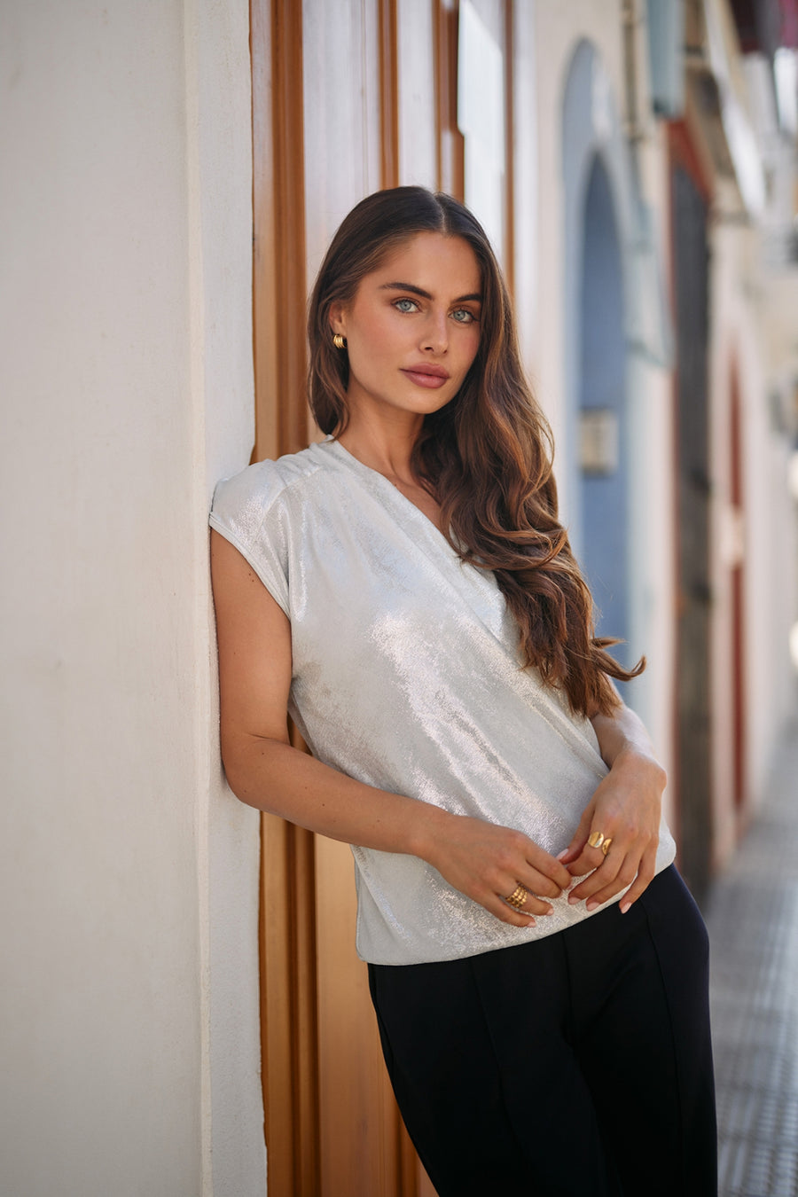 Daisy Top | Silver