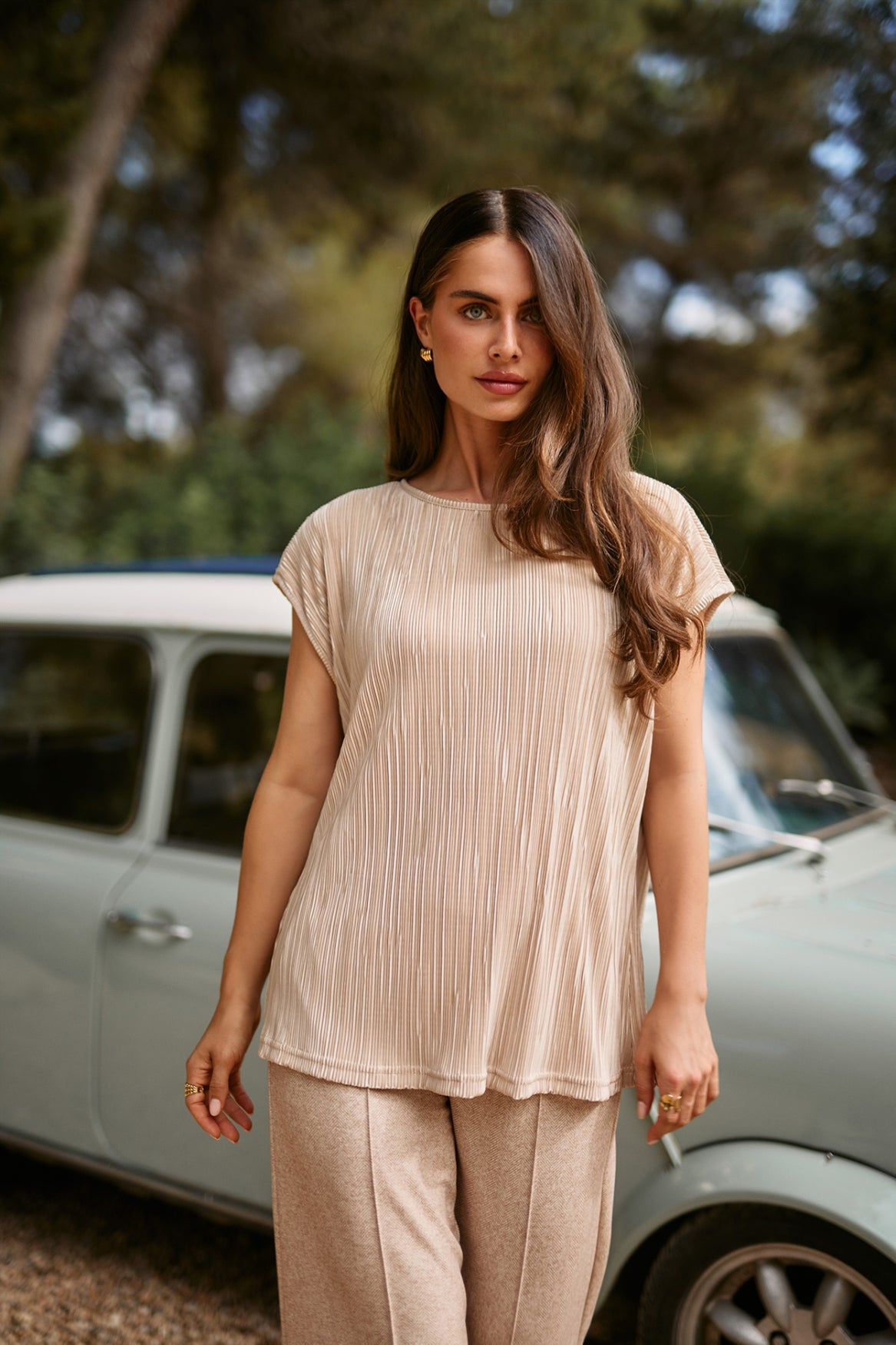 Yara Top | Warm Sand