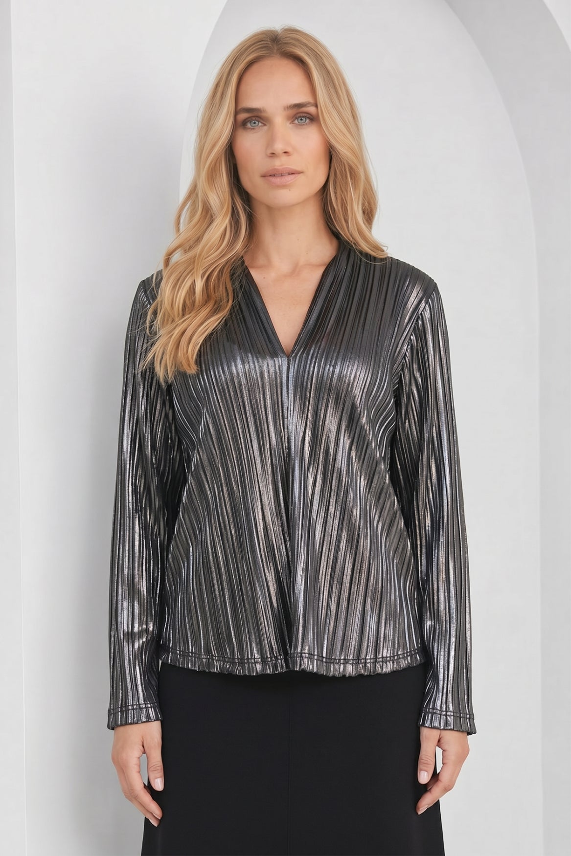 Flora Blouse | Black