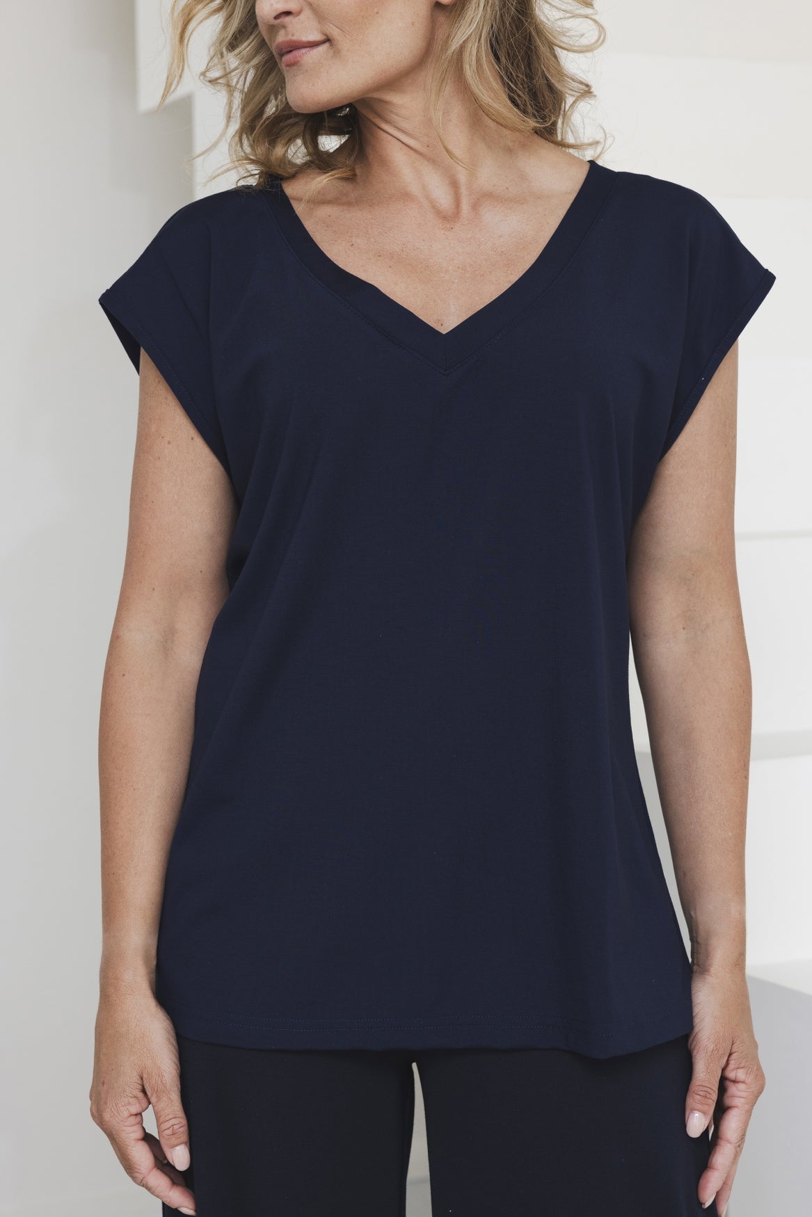 Eva Top | Navy