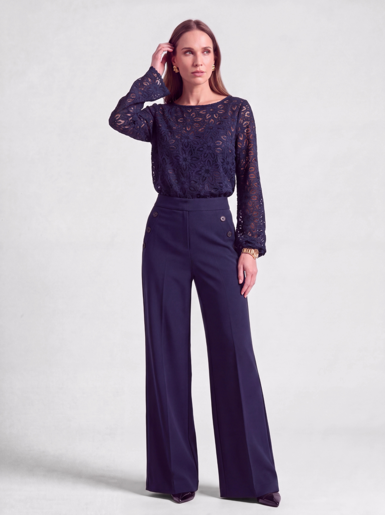 Beau Top | Navy